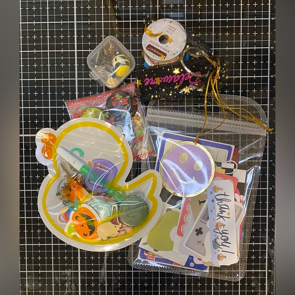 Mystery Trinket Bag Journal Kit